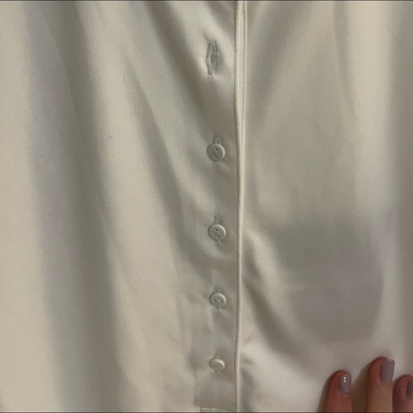 Puma New With Tags Woman’s White Rotation Polo Size M - Picture 4 of 5